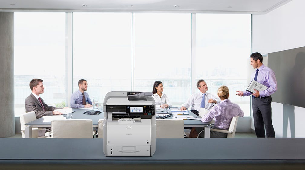 MP 401SPF Black and White Multifunction Printer