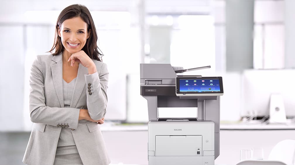 MP 501SPF Black and White Laser Multifunction Printer