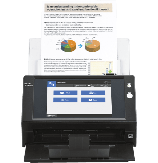 N7100E Compact Network Scanner