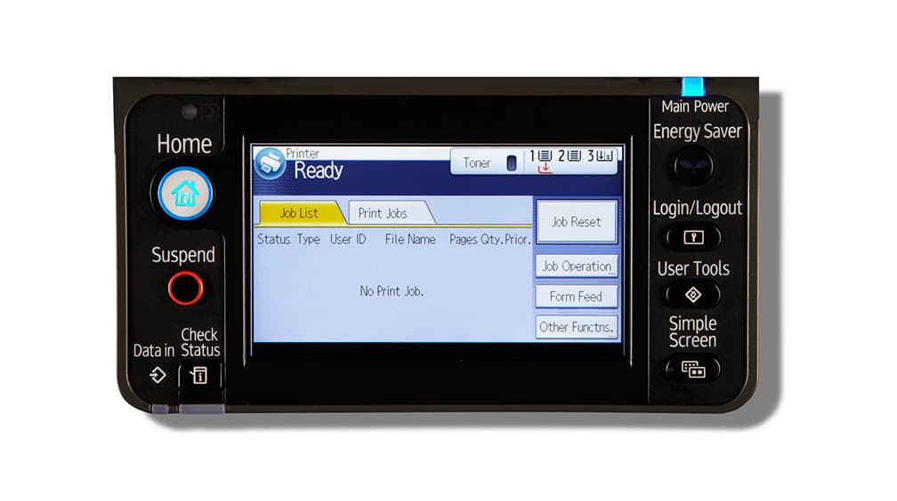 SP 8300DN Black and White Laser Printer