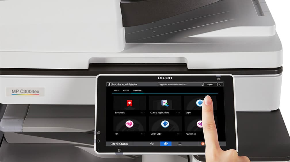 MP C3004ex Color Laser Multifunction Printer