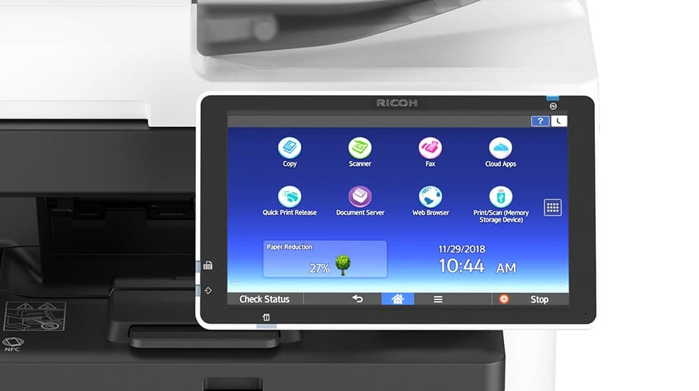 IM 350FSE Black and White Multifunction Printer