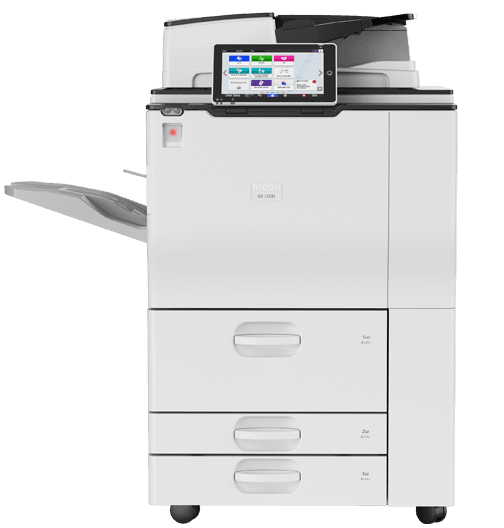 IM 7000 Black and White Laser Multifunction Printer