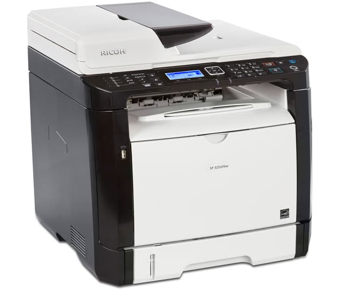 SP 325SFNw Black and White Laser Multifunction Printer