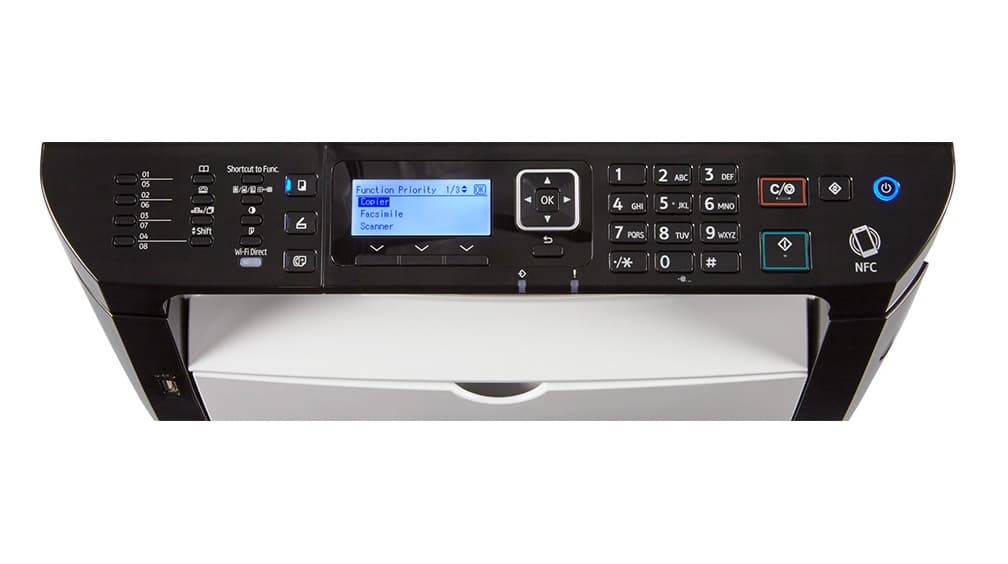 SP 377SFNwX Black and White Laser Multifunction Printer