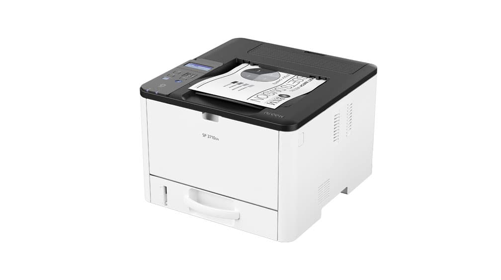 SP 3710DN Black and White Laser Printer