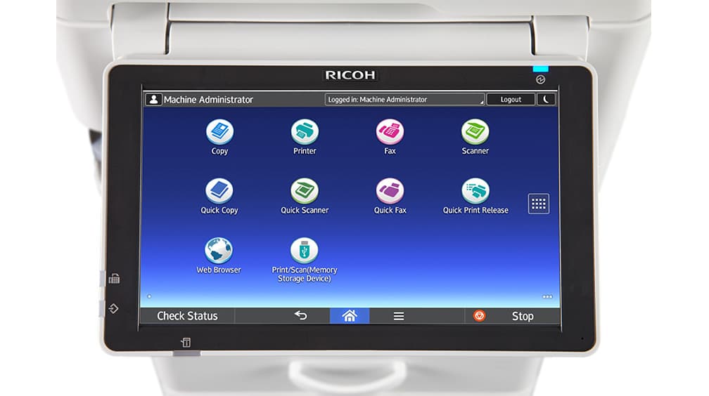 MP 305SPF Black and White Laser Multifunction Printer