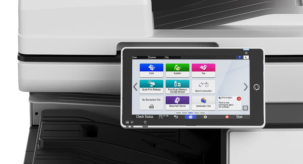 IM 4000 Black and White Laser Multifunction Printer