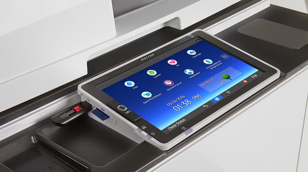 MP 9003 Black and White Laser Multifunction Printer