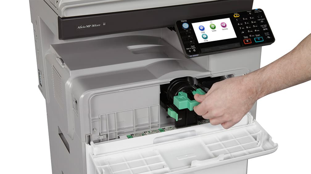 MP 301SPF Black and White Laser Multifunction Printer