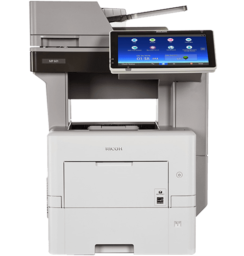 MP 601SPF Black and White Laser Multifunction Printer