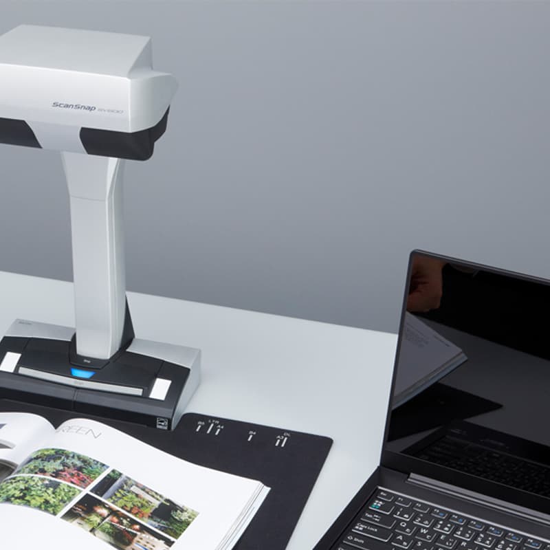 Connects easily and scans simply