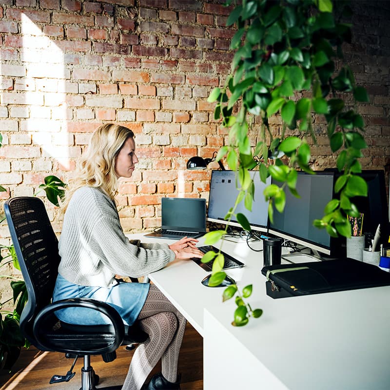 Connect to the network, or a desktop Mac or PC