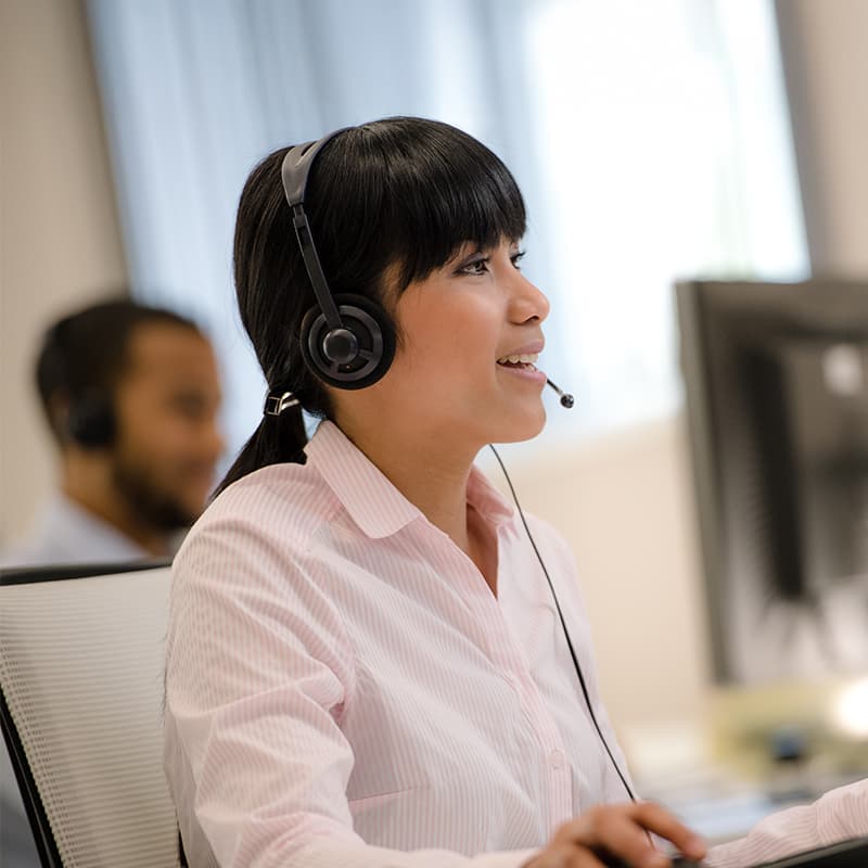 Quick answers and remote help, right at the device