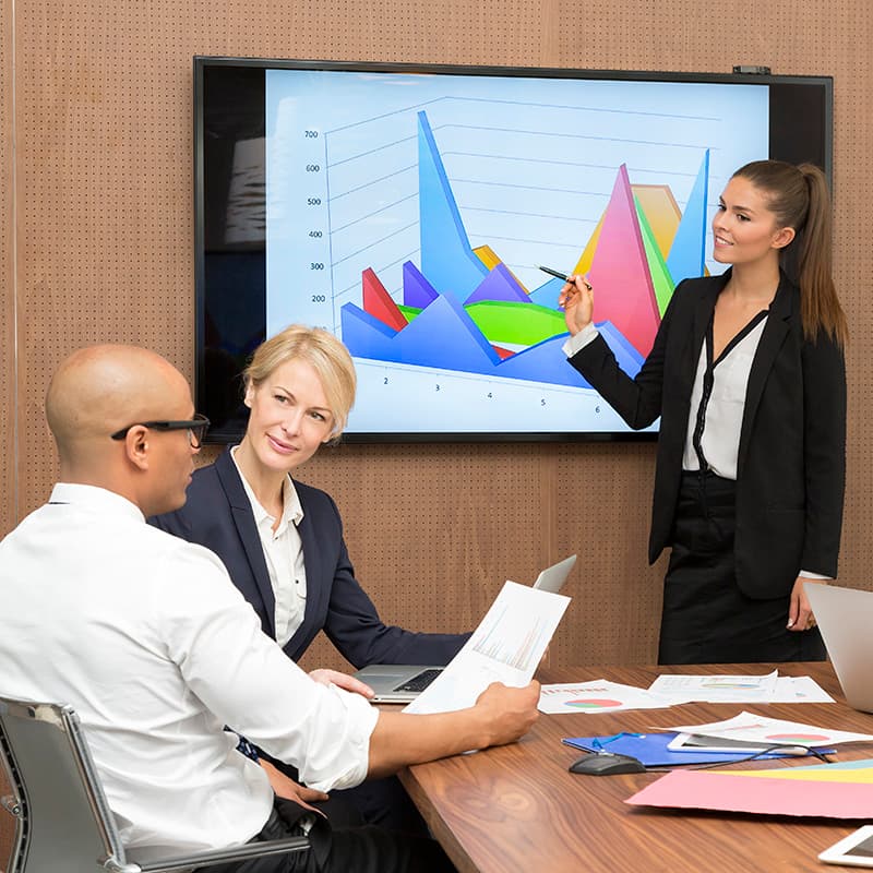 See how IFPDs are transforming organizations - Interactive whiteboards for collaboration