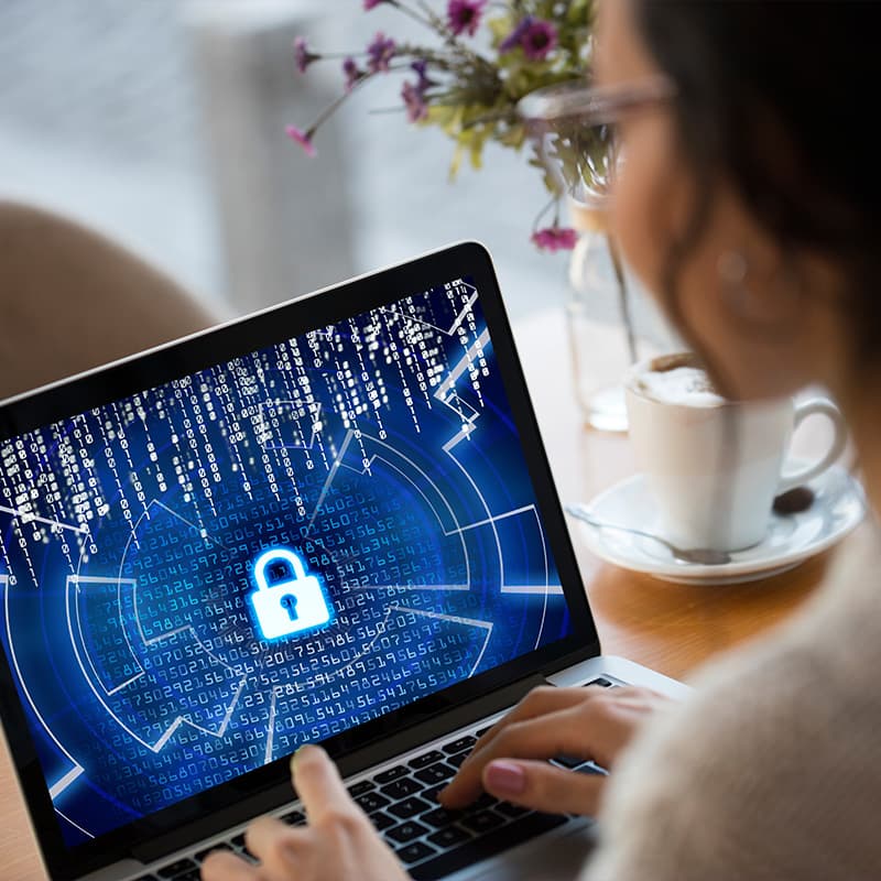 Built-in advanced security features