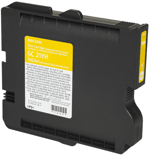Yellow Print Cartridge High Yield - 405539