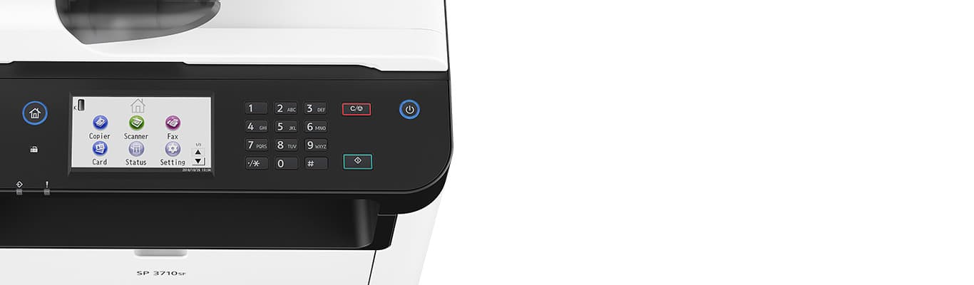 SP 3710SF Black and White Laser Multifunction Printer | Ricoh Canada