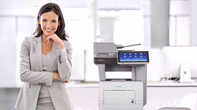 Mp501 MP 501SPF Black and White Laser Multifunction Printer | Ricoh Canada