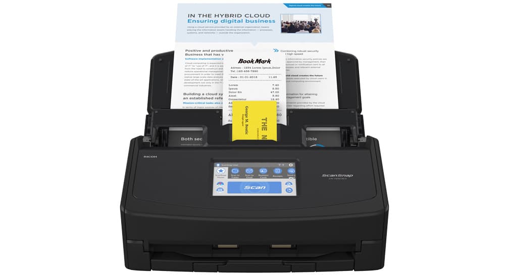 ScanSnap iX1600 Network Personal Scanner | Ricoh Canada
